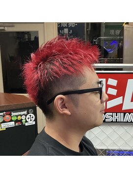 アジト(A.G.T) ツーブロック+ダブルカラー