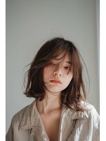 ラナ 新宿(lana)&nbsp;こなれミディ/レイヤーカット/顔まわり【lana hair/新宿】