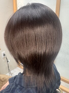 イゾラ(isola) 【isola】最新髪質改善◇質感再整カラー×ウルフショート