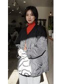 スリークボブ　時短スタイリング　暗髪でオシャレ　大人な雰囲気