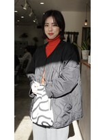 ケノミカ(KENOMIKA.) スリークボブ 時短スタイリング 暗髪でオシャレ 大人な雰囲気