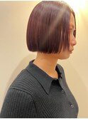 切りっぱなしボブ