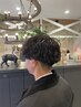 ■再来【メンズメニュー予約多数◎お手軽★】波巻きパーマ＋カット