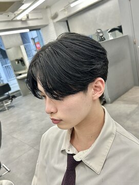 オーバル バイ アピッシュ(OVARL by apish) パーマ落とし/曲がる縮毛矯正/縮毛矯正/メンズパーマ