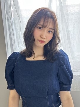 ミモラ(mimola) ナチュラルベージュ/キュートヘア/シースルーバング