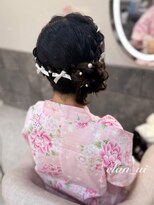 ヘア サロン クラン ソア 心斎橋店(hair salon clan soar)&nbsp;サイドクラゲ【クランソア】ヘアメ/ヘアセット/心斎橋