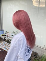 アロハナ 津店(ALOHANA)&nbsp;ダブルカラーでホワイトピンク♪ケアブリーチ・髪質改善でツヤ◎