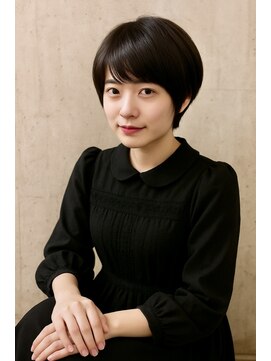 ヘアーディープ(hair deep) ショート×ダークブラウン