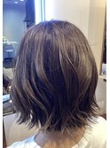 ボブレイヤー大人ショートボブハイライト20代30代40代