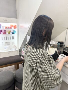 ヘアーワークスヴィクサス 諫早店(HAIR WORKS VIXUS) 【VIXUS 持永早紀子】オリーブグレー