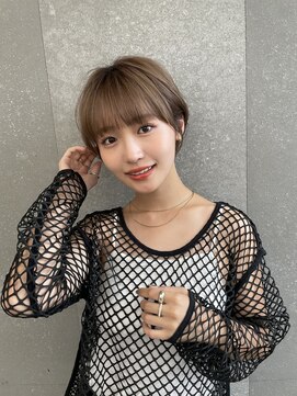 ロンドロゼ 池袋(Lond rose) ♪くすみベージュ/ショート/前髪/レイヤー/髪質改善/縮毛矯正/18