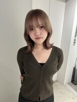 リンドトウキョウ(LINDO TOKYO)&nbsp;ミルクティーカラー/ベージュ/ブリーチ/ハイトーン/心斎橋