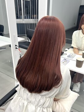 ビジョン オールヘアー(VISION:ALL HAIR) ブリーチカラー ピンクベージュ