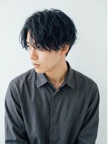 ミーロ 仙台東口(miiro)&nbsp;シャドウパーマ10代20代30代ブルーブラック