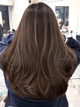 ヘアサロン リボーン(Hair salon Reborn) 自然な白髪ぼかしハイライト