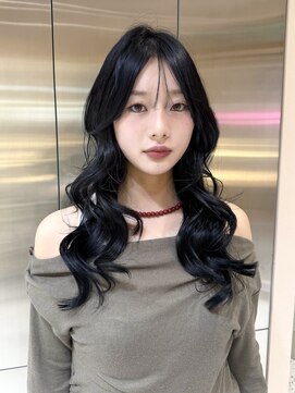 ルームバイシー 新宿(Loom. by Sea) イメチェン×ピンクベージュ/アンブレラカラー/前髪/グレージュ