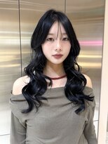 ルームバイシー 新宿(Loom. by Sea) イメチェン×ピンクベージュ/アンブレラカラー/前髪/グレージュ