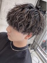 フィフス 渋谷(fifth)&nbsp;渋谷波巻きツイストスパイラルシャドウルーズパーマハイライト