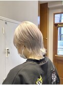 ホワイトグレージュ/ブリーチ/ケアブリーチ/錦糸町/押上