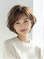 ビフィーノ リルネ(Bifino Rilune)&nbsp;40代50代60代透明感ベージュ×丸みショート