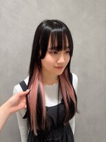 ミー 新宿(MII)&nbsp;ピンク/ダブルカラー/髪質改善/新宿/MII/ミイ