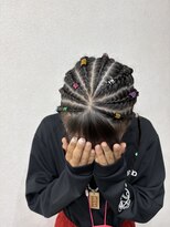 モアヘアサロン(More.Hair Salon)&nbsp;コーンロウ