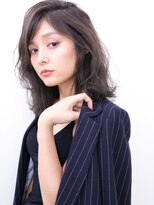 アンルポン 天満橋(un le pont)&nbsp;【un le pont天満橋】大人かわいい☆ひし形グレージュミディアム