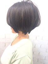 ラウンジ モリオ イケブクロ(Lounge MORIO Ikebukuro) 【morio池袋】大人かわいい黒髪丸みショート エッジショート