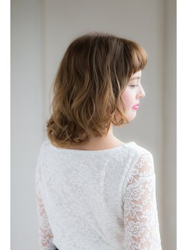 サロンドメルシー (salon de merci) 【salon de merci 青葉台】無造作 カール ふわミディ☆
