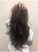 細めハイライト・グラデーションカラー