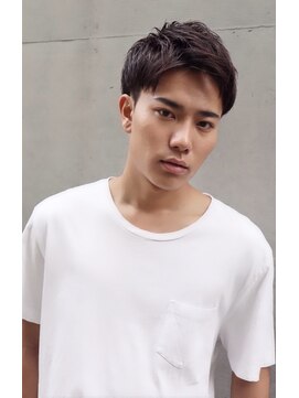 ミチオ ノザワ ヘアサロン ギンザ(Michio Nozawa HAIR SALON Ginza) 無造作ツーブロック×好感度UPワイルドアップバング【瀧上丈司】