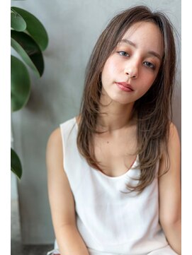 オースティン 錦糸町(AUSTIN) AUSTIN☆大人かわいい前髪セシルカットココアブラウンネオウルフ