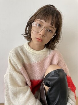 オーセン(Authen.) ショートバングボブスタイル