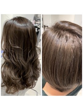 トリコ心斎橋(trico) 白髪染めに見えない？！ハイトーンも楽しめ色持ちカラー