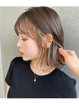 ロンド 表参道店(Lond) 【Lond表参道倉崎涼】インナーカラーが一番上手い!ボブヘア