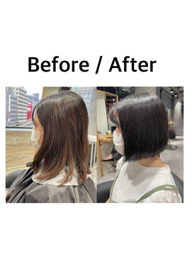 リーオオサカ(Lee Osaka) 【Lee大阪店】まとまり♪艶ボブ/新出奈津樹