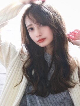 チョビー(Chobii) デジタルパーマロングレイヤーオリーブイルミナ表参道/