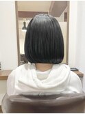 【ALBAさわ】カジュアル黒髪ボブ