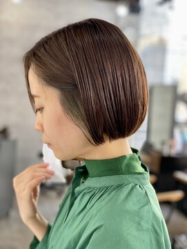 ソイクフ(SOY KUFU) 大人可愛い20代30代40代グレーベージュイメチェン似合わせカット