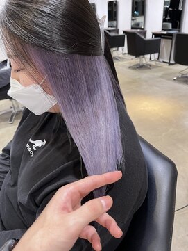 メリー オオサカ(Merly Osaka) 色落ち綺麗なインナーラベンダー