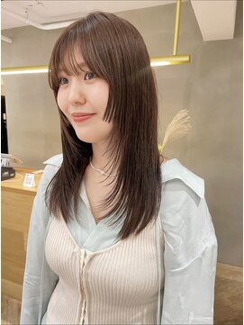 ローレン(LOREN) ミルクティーベージュダブルカラーインナーカラーケアブリーチ