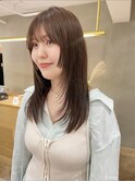 ミルクティーベージュダブルカラーインナーカラーケアブリーチ