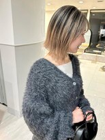 アース コアフュールボーテ 熊谷店(EARTH coiffure beaute)&nbsp;バレイヤージ_ブリーチ_シャドールーツ