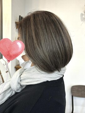 リベストバイジェービー 稲毛(li best. byjb) ワンレン/小顔/ネビージュ/ボブルフ/黒髪/稲毛/稲毛駅