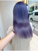 パープルカラー/セクションカラー/モテ髪カタログ/[浦和/浦和駅]