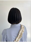 松山市/20代/30代/40代/黒髪ボブスタイル