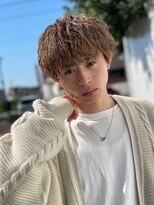 フィフス 名駅(fifth)&nbsp;ツイストスパイラルパーマ×刈り上げマッシュで男らしさ◎