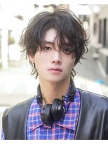 オーシャントーキョー 渋谷神南(OCEAN TOKYO)&nbsp;緩めスパイラルセンターパートウルフ