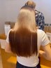 【6.7月限定】《圧倒的艶髪》カット+天使のツヤ髪質改善＋クイックTRサービス