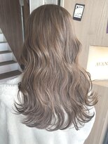 アヴァンス 天王寺店(AVANCE.) 透明感カラー×シナモンベージュ